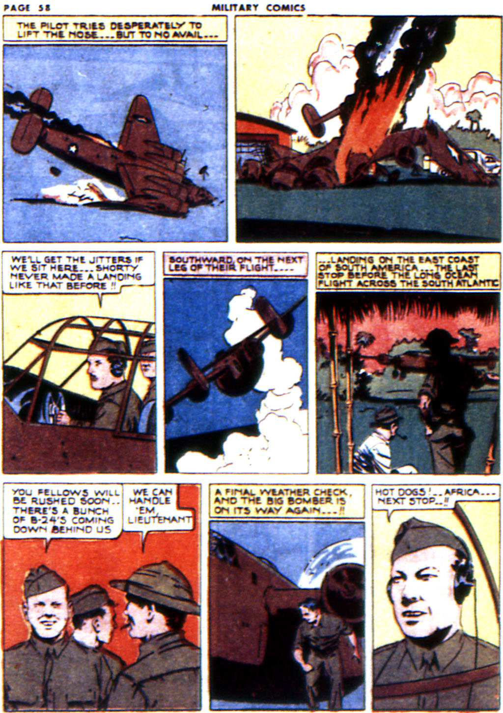 Military Comics #14 (Quality Comics), page 60. Public domain (US).