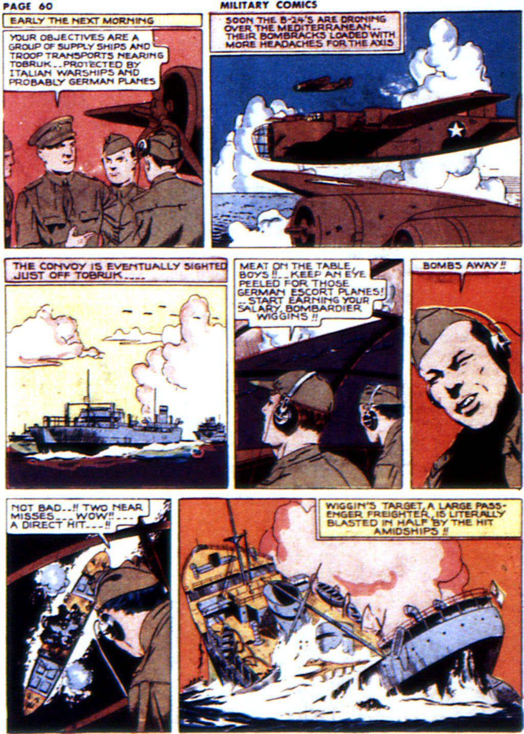 Military Comics #14 (Quality Comics), page 62. Public domain (US).