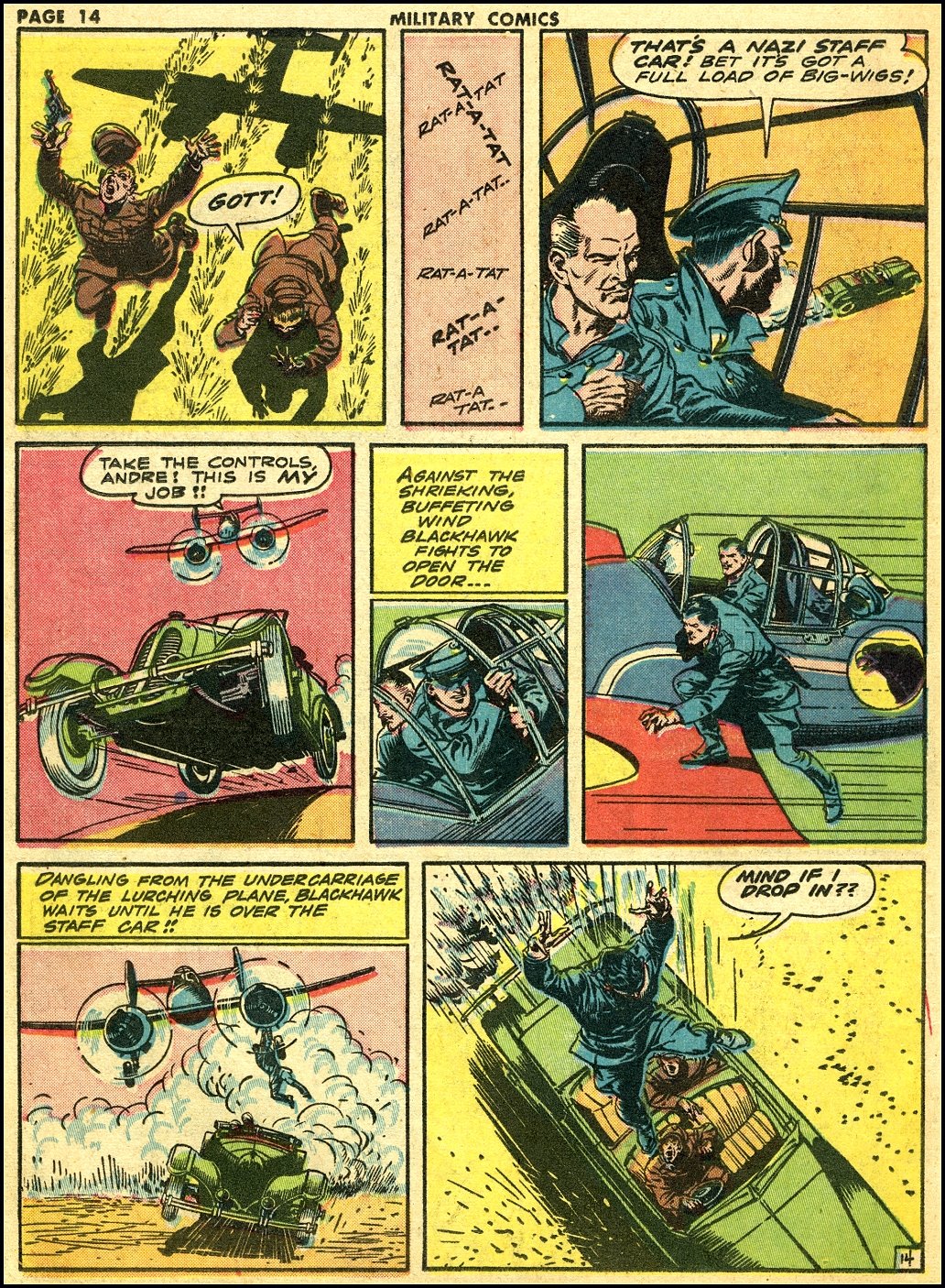 Military Comics #16 (Quality Comics), page 16. Public domain (US).