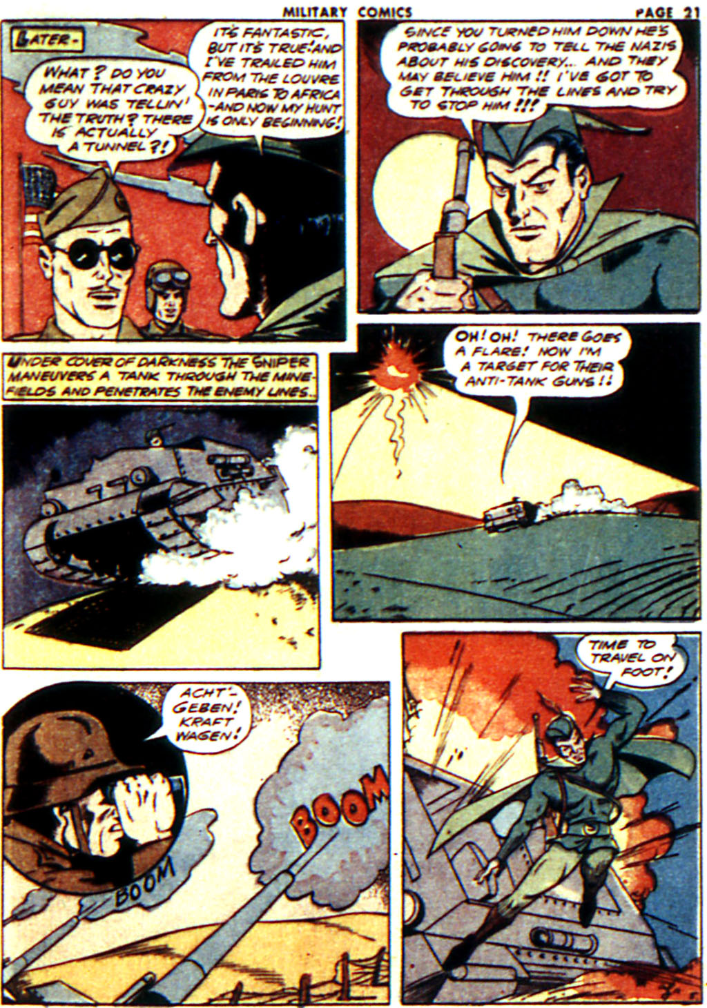Military Comics #16 (Quality Comics), page 23. Public domain (US).