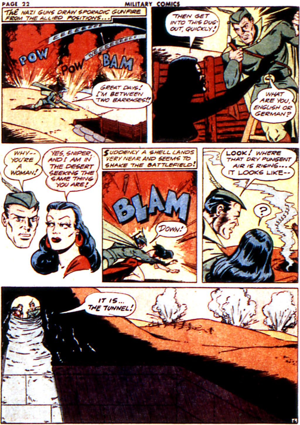 Military Comics #16 (Quality Comics), page 24. Public domain (US).