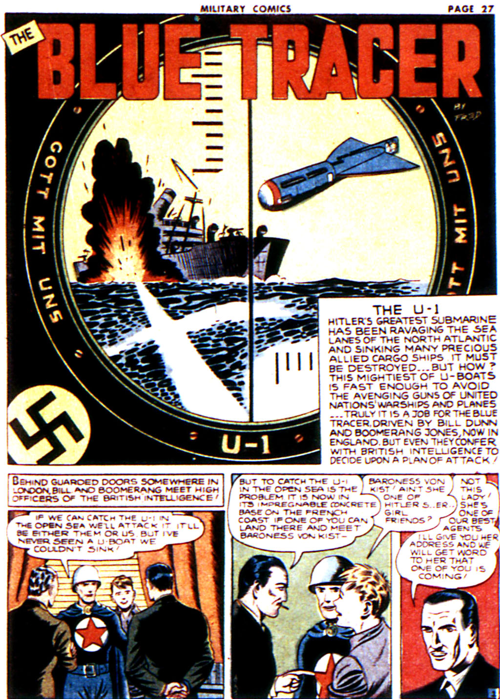 Military Comics #16 (Quality Comics), page 29. Public domain (US).