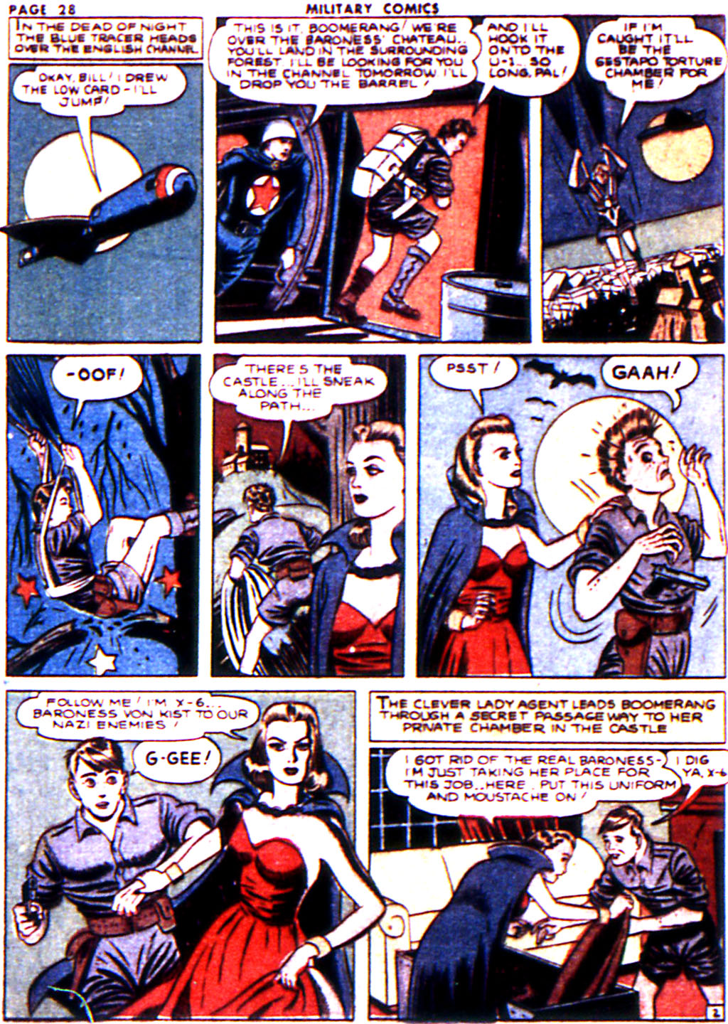 Military Comics #16 (Quality Comics), page 30. Public domain (US).
