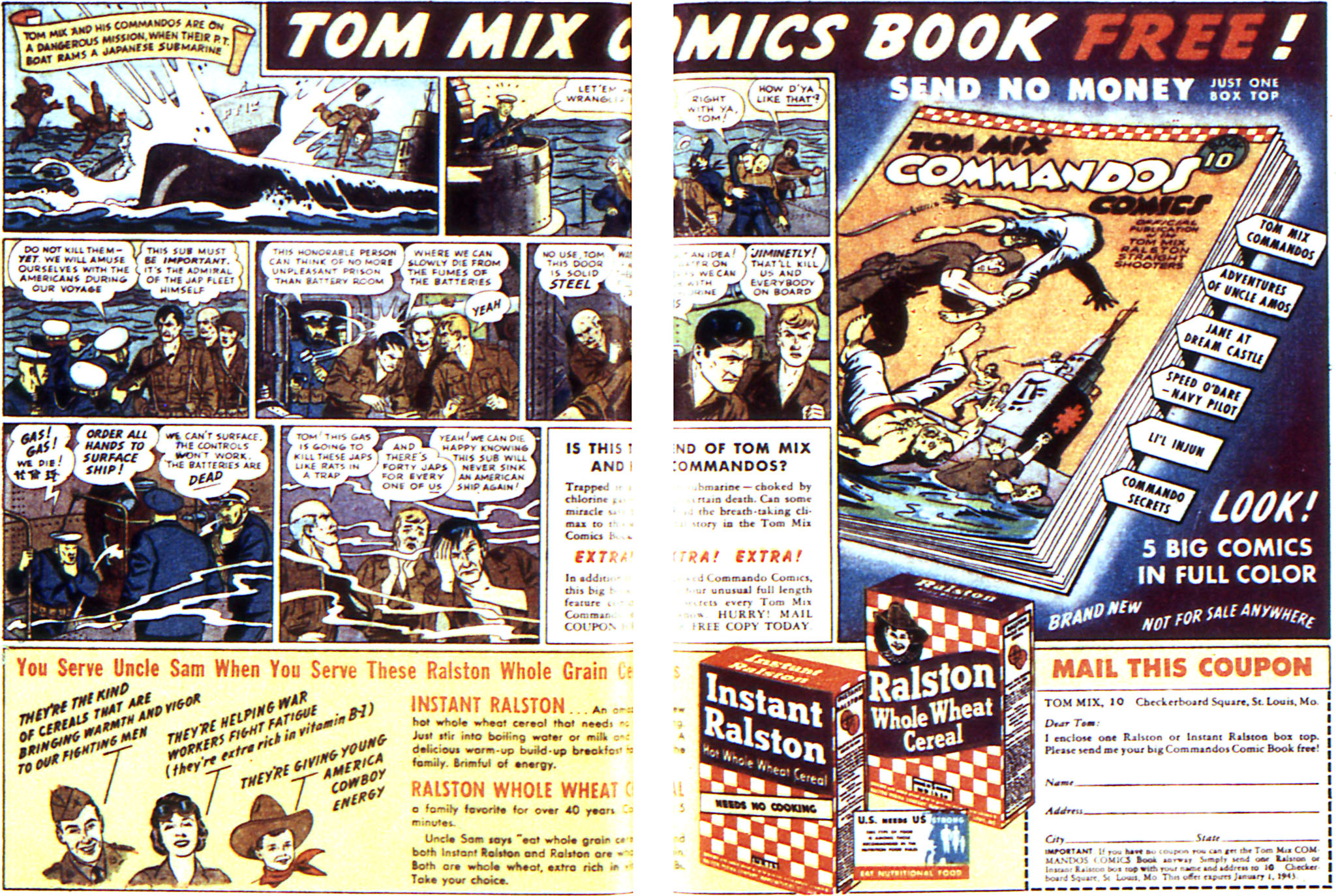 Military Comics #16 (Quality Comics), page 34. Public domain (US).
