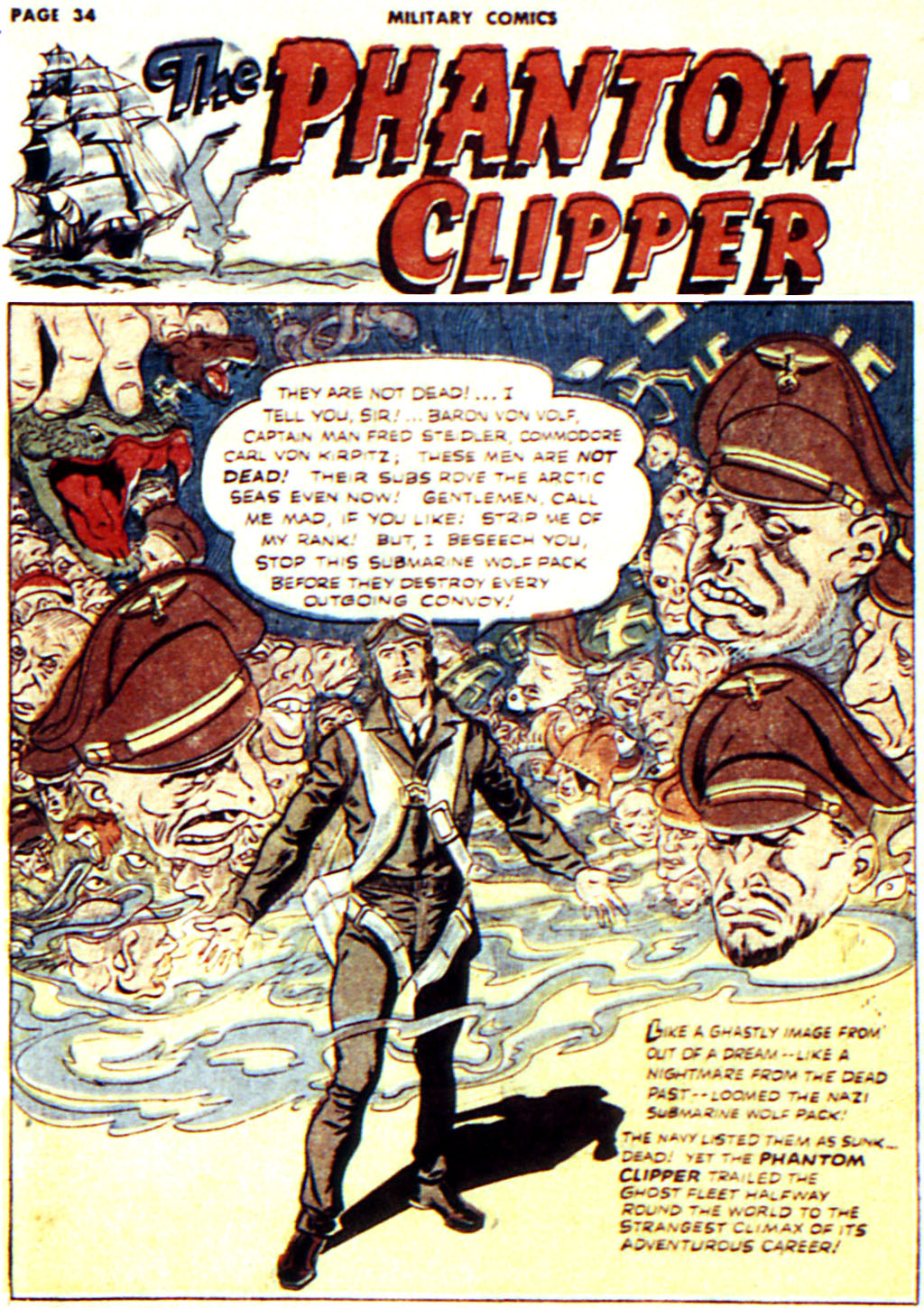 Military Comics #16 (Quality Comics), page 35. Public domain (US).
