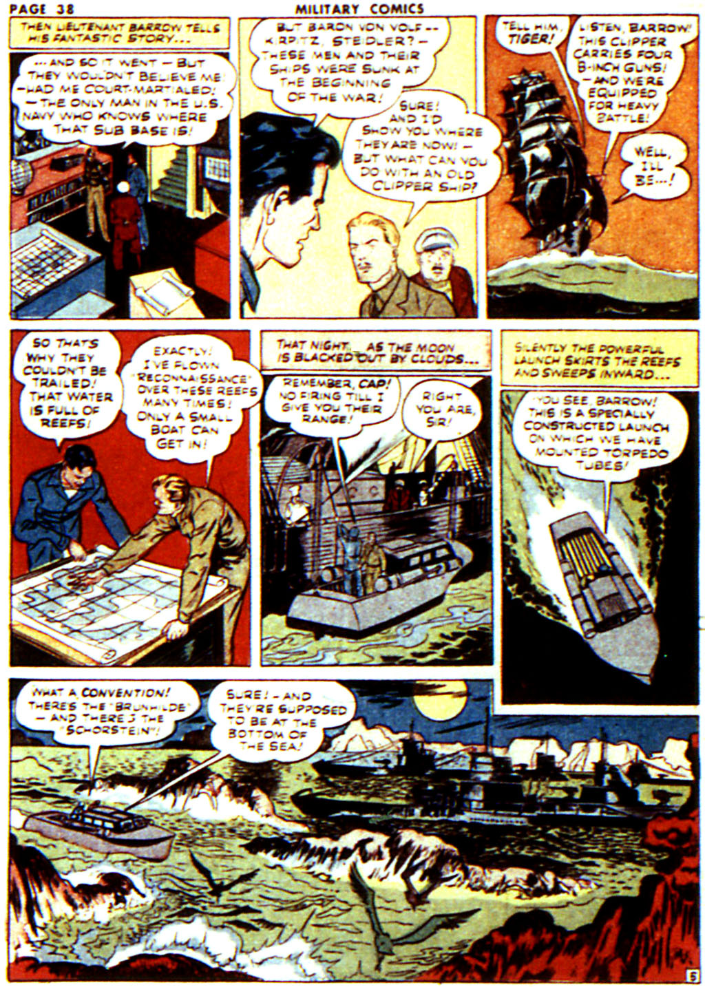 Military Comics #16 (Quality Comics), page 39. Public domain (US).