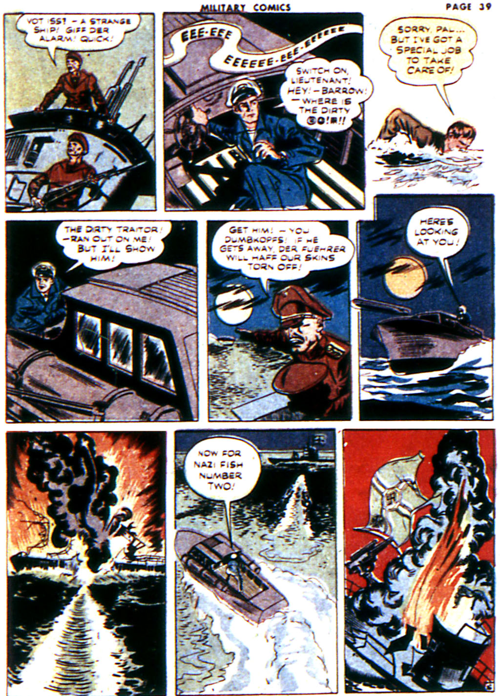 Military Comics #16 (Quality Comics), page 40. Public domain (US).