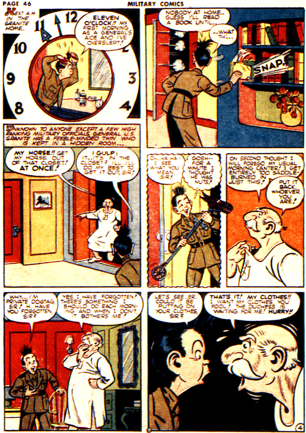 Military Comics #16 (Quality Comics), page 47. Public domain (US).