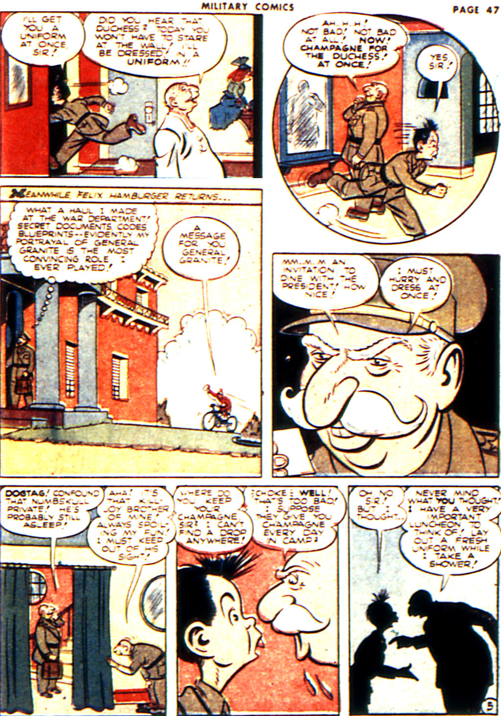 Military Comics #16 (Quality Comics), page 48. Public domain (US).