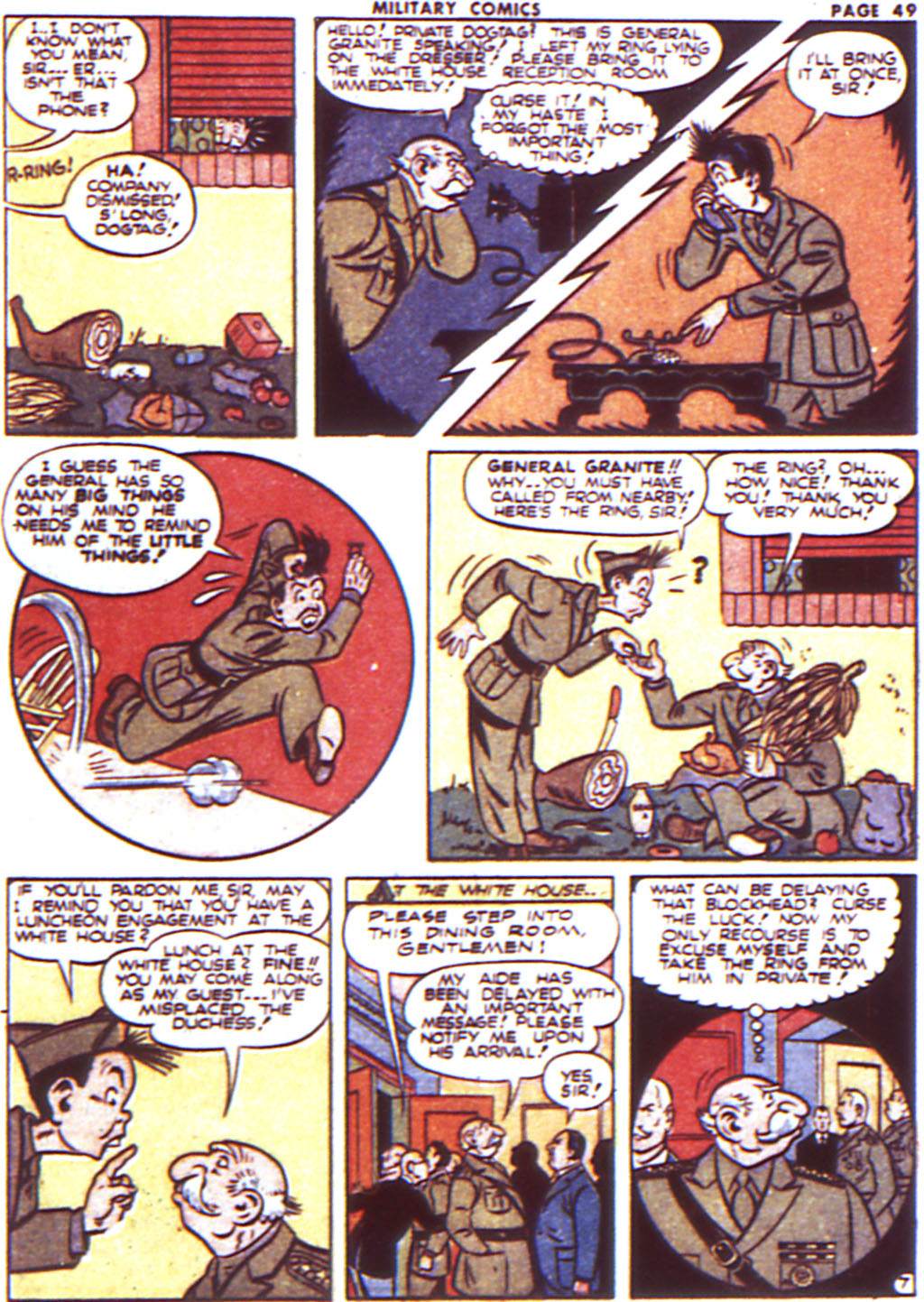 Military Comics #16 (Quality Comics), page 50. Public domain (US).