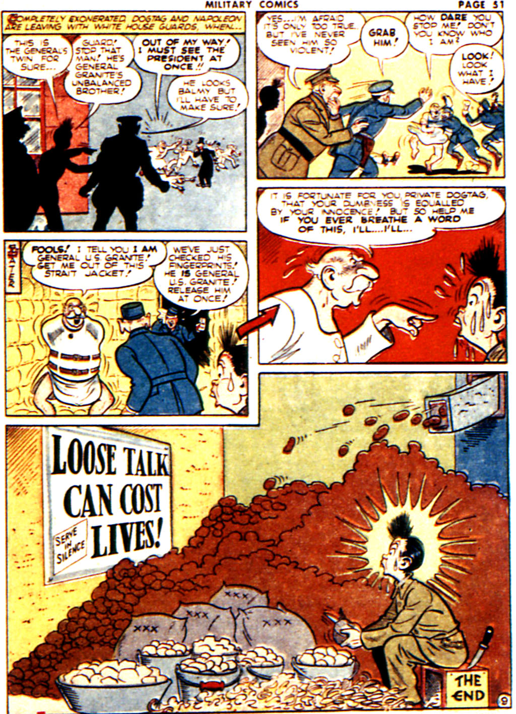 Military Comics #16 (Quality Comics), page 52. Public domain (US).