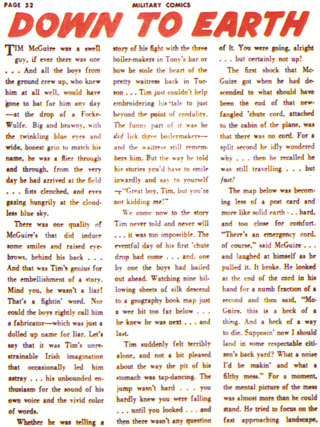 Military Comics #16 (Quality Comics), page 53. Public domain (US).
