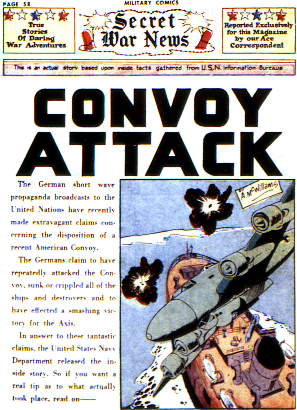 Military Comics #16 (Quality Comics), page 59. Public domain (US).