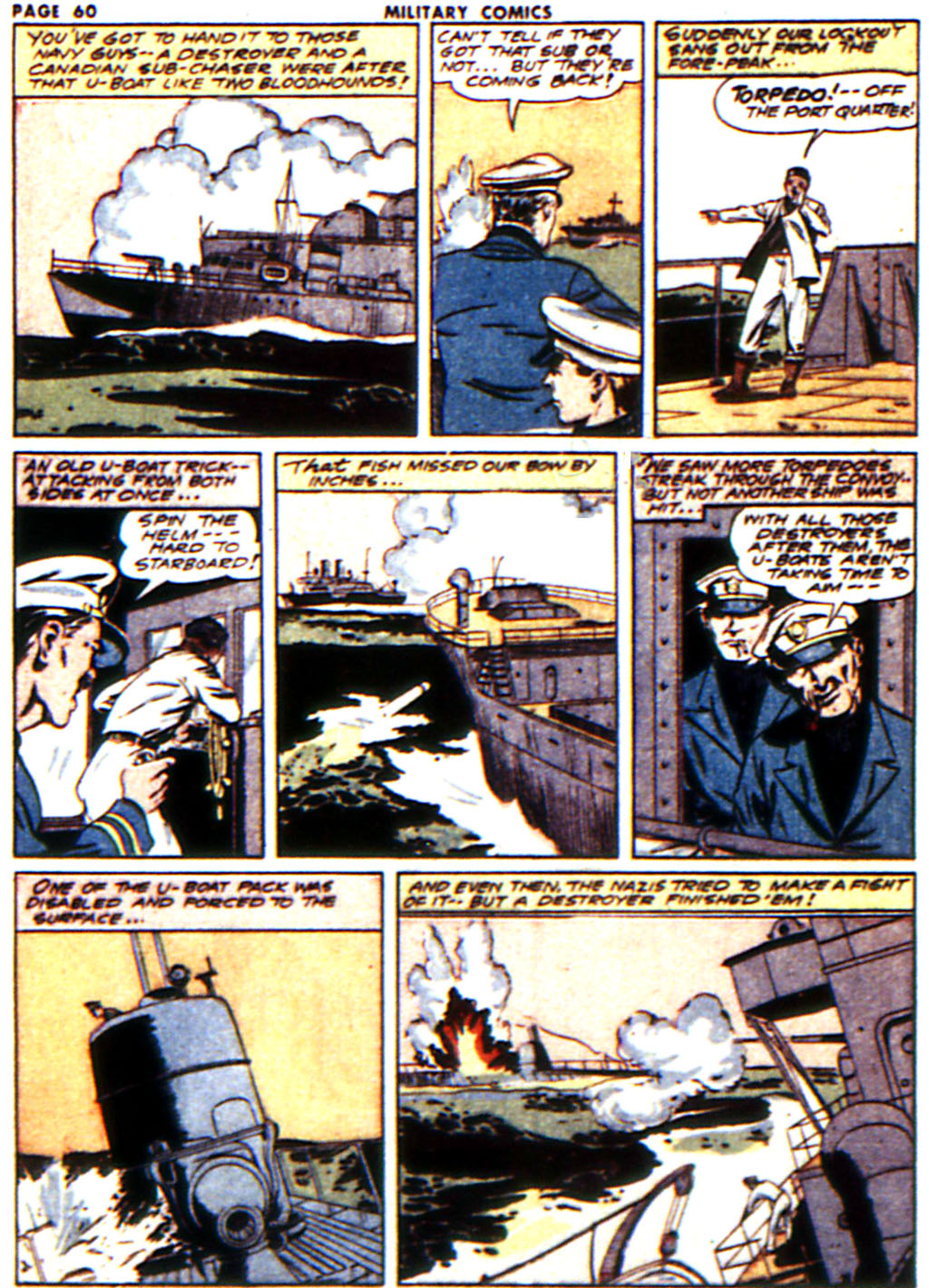 Military Comics #16 (Quality Comics), page 61. Public domain (US).