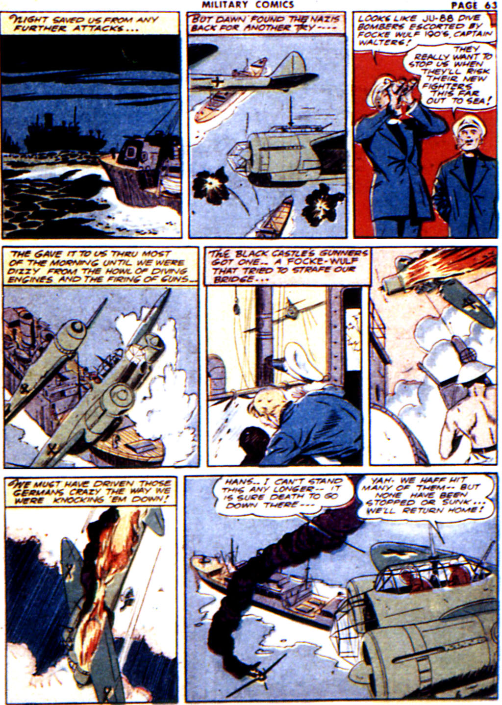 Military Comics #16 (Quality Comics), page 64. Public domain (US).