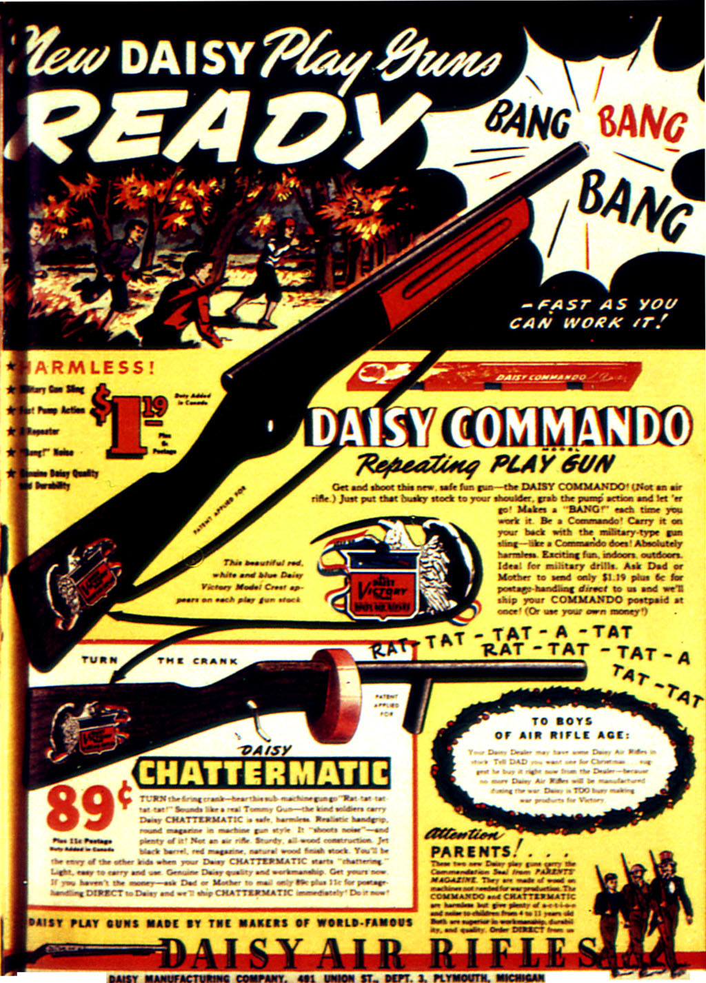 Military Comics #16 (Quality Comics), page 66. Public domain (US).