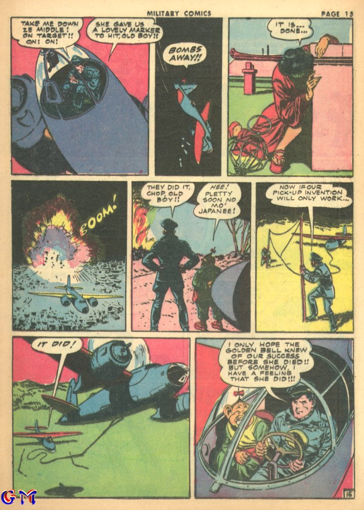 Military Comics #17 (Quality Comics), page 17. Public domain (US).