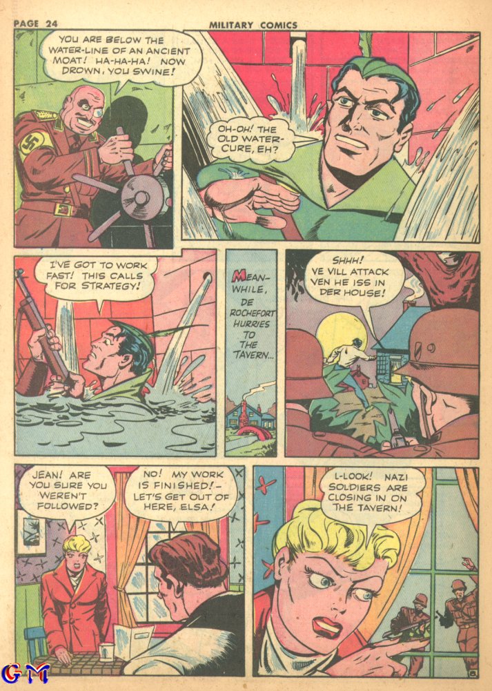 Military Comics #17 (Quality Comics), page 26. Public domain (US).