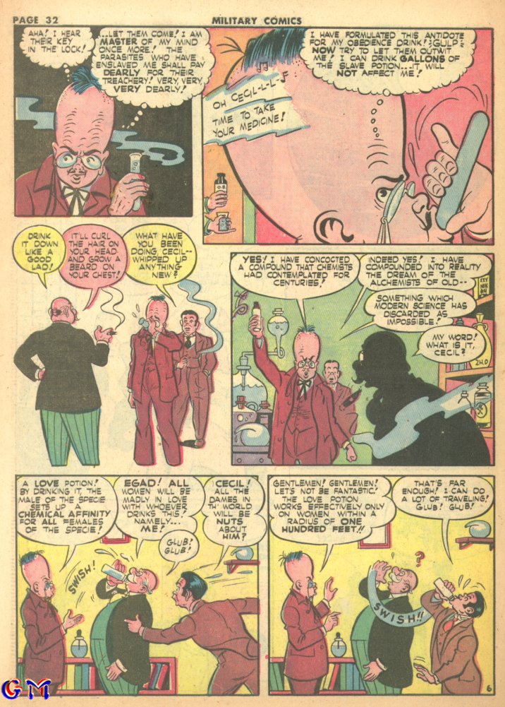 Military Comics #17 (Quality Comics), page 34. Public domain (US).