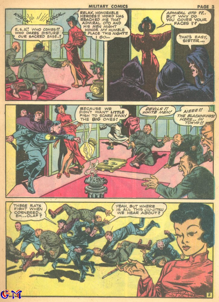 Military Comics #17 (Quality Comics), page 5. Public domain (US).