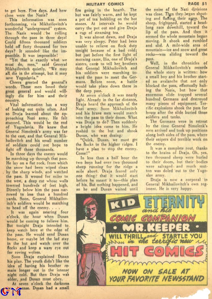 Military Comics #17 (Quality Comics), page 53. Public domain (US).