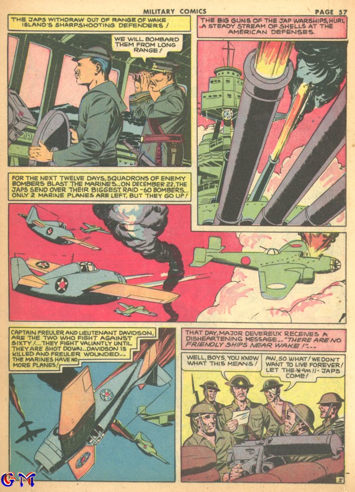 Military Comics #17 (Quality Comics), page 59. Public domain (US).