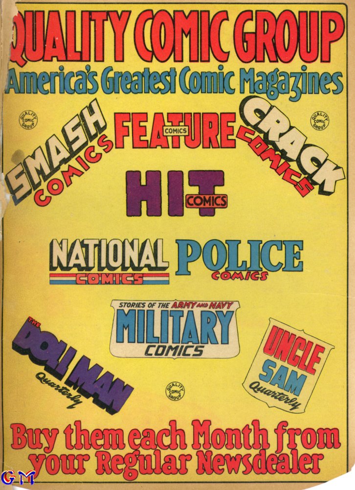 Military Comics #17 (Quality Comics), page 67. Public domain (US).