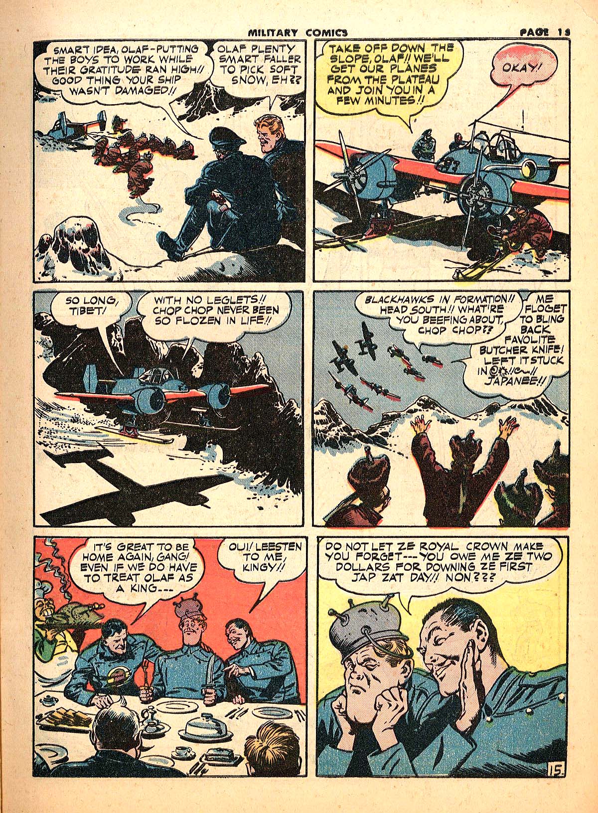 Military Comics #18 (Quality Comics), page 17. Public domain (US).