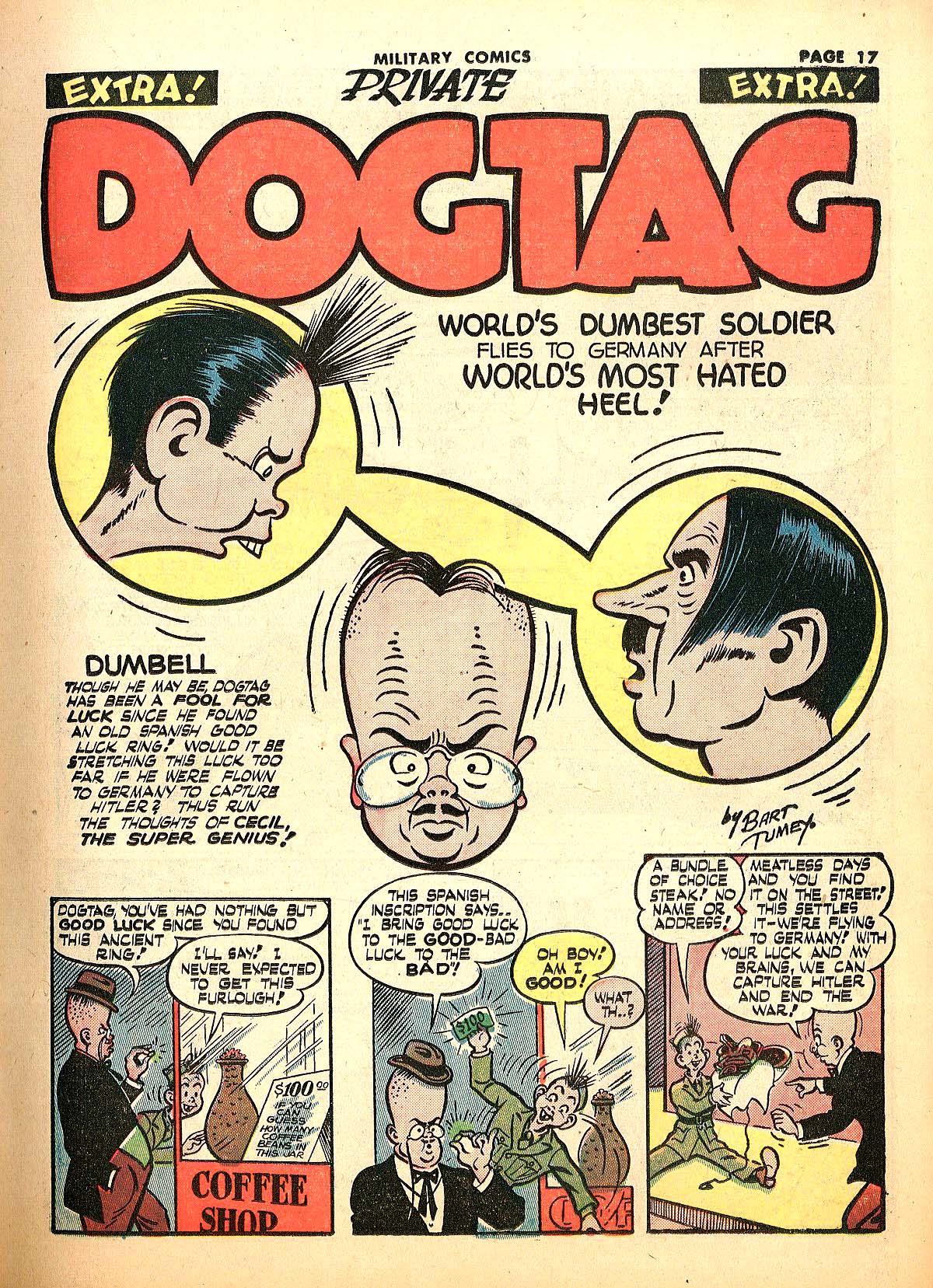 Military Comics #18 (Quality Comics), page 19. Public domain (US).