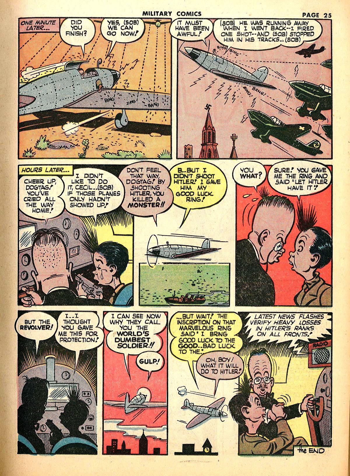 Military Comics #18 (Quality Comics), page 27. Public domain (US).