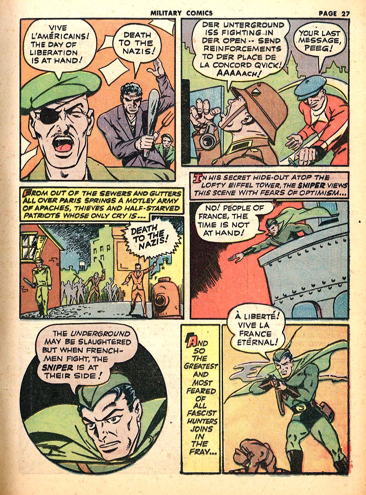 Military Comics #18 (Quality Comics), page 29. Public domain (US).