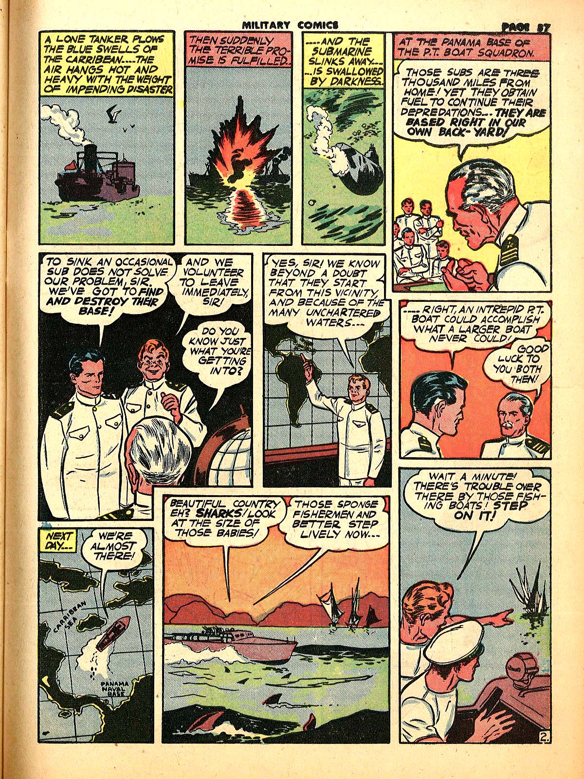 Military Comics #18 (Quality Comics), page 59. Public domain (US).