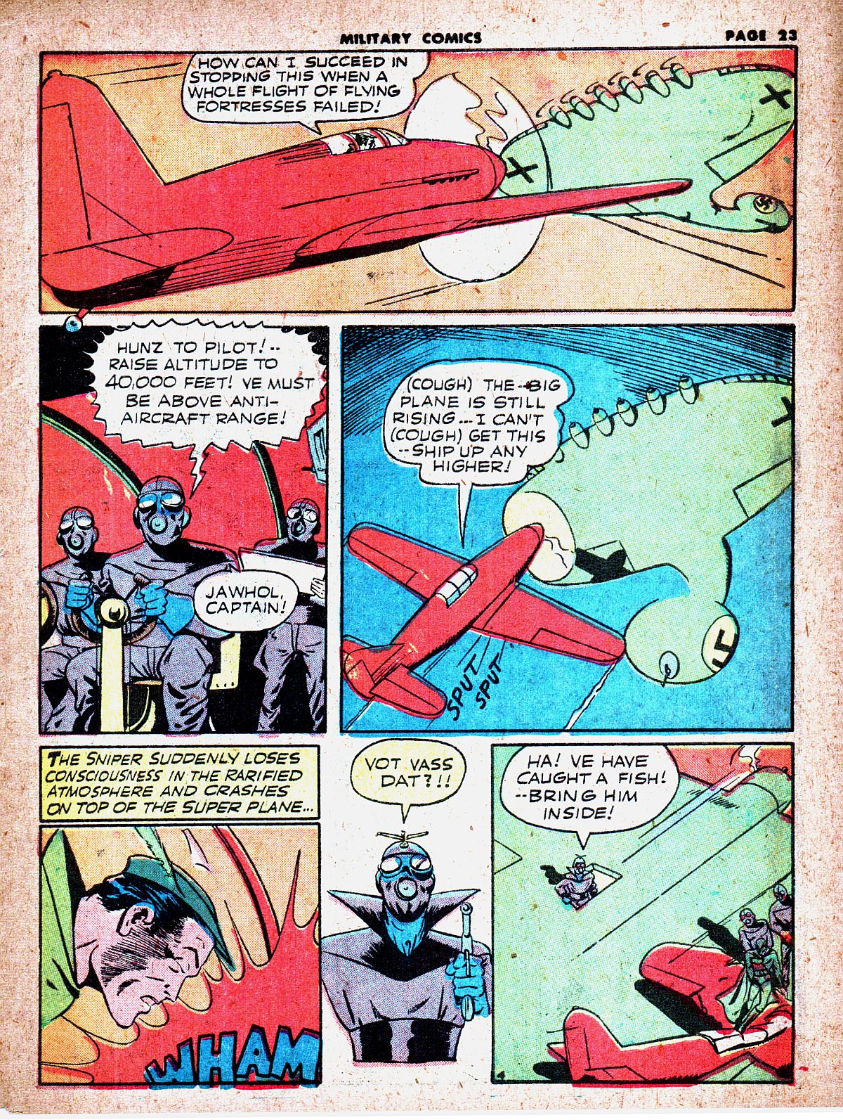 Military Comics #19 (Quality Comics), page 25. Public domain (US).