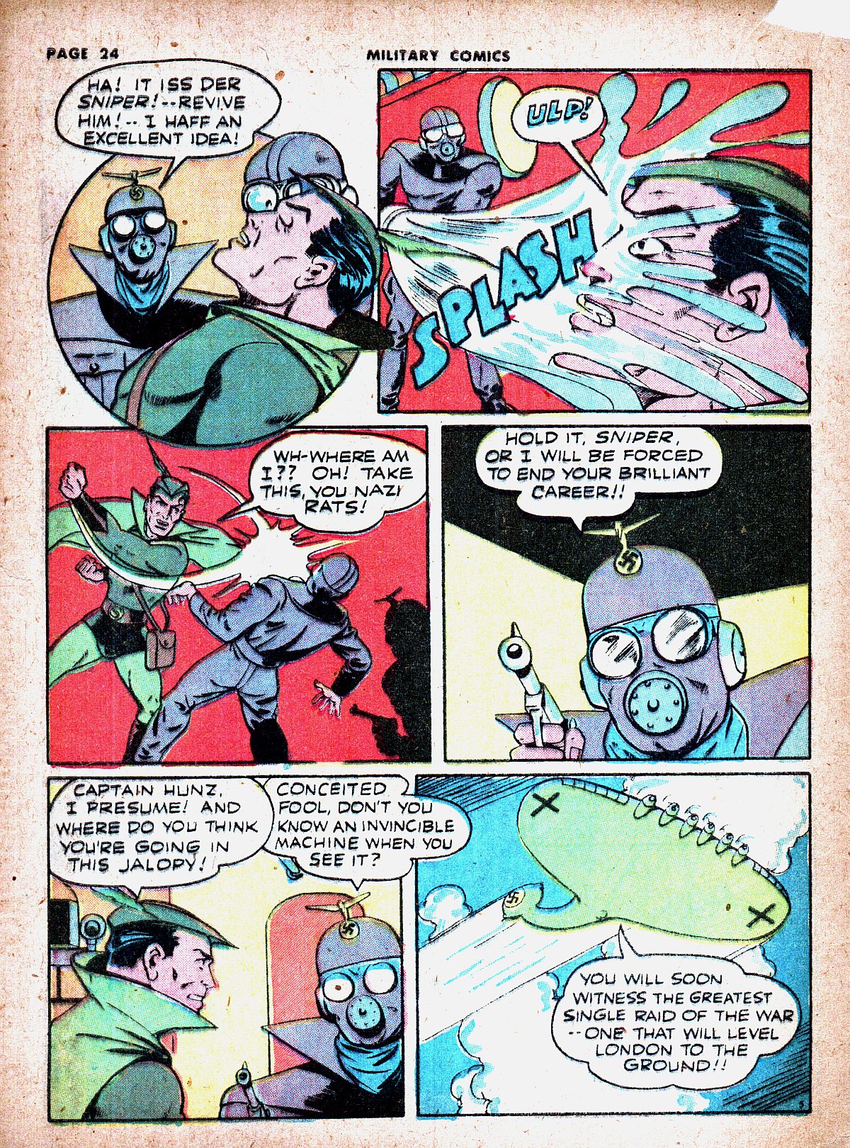 Military Comics #19 (Quality Comics), page 26. Public domain (US).