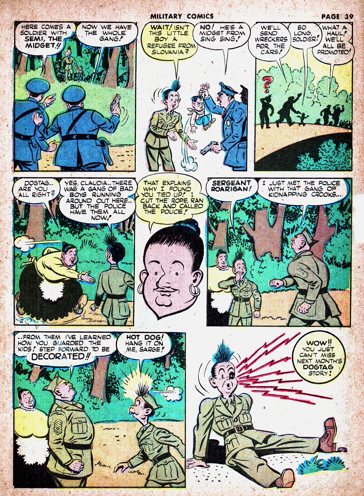 Military Comics #19 (Quality Comics), page 41. Public domain (US).