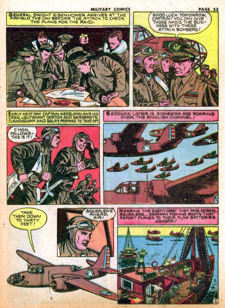 Military Comics #19 (Quality Comics), page 55. Public domain (US).