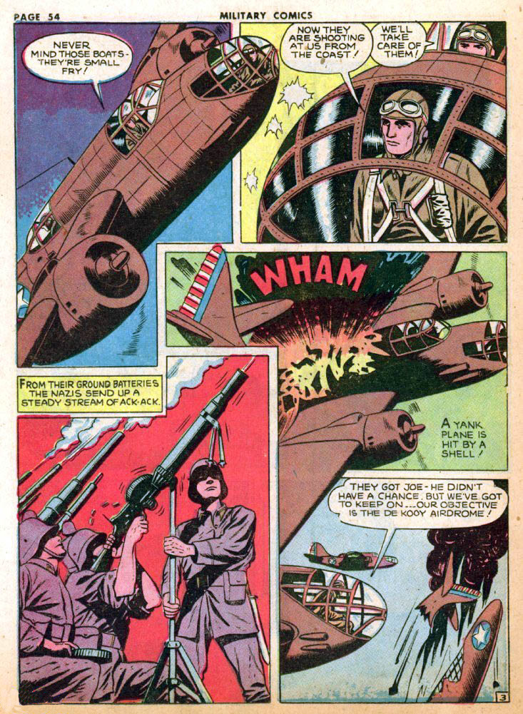 Military Comics #19 (Quality Comics), page 56. Public domain (US).