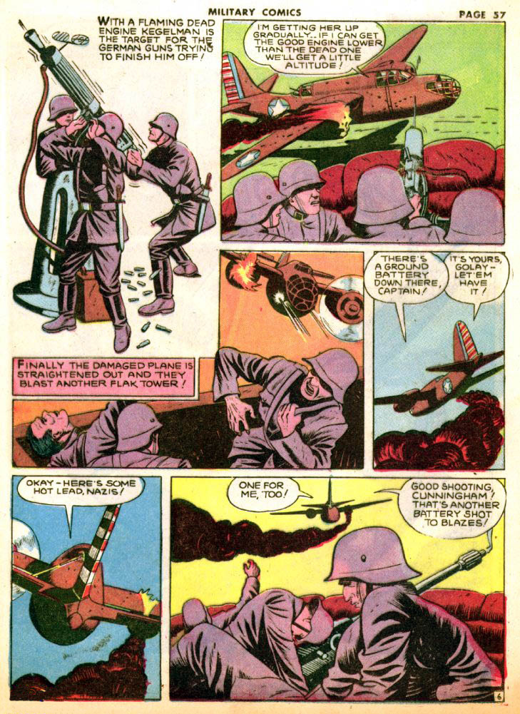 Military Comics #19 (Quality Comics), page 59. Public domain (US).