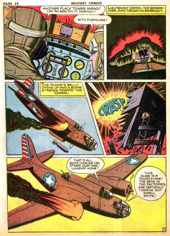 Military Comics #19 (Quality Comics), page 60. Public domain (US).