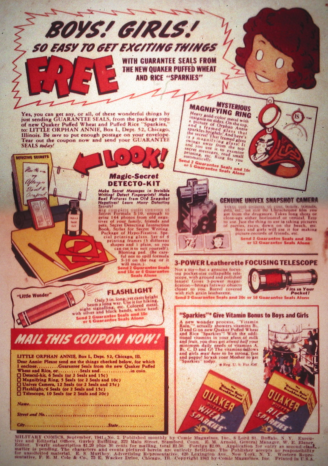 Military Comics #2 (Quality Comics), page 2. Public domain (US).