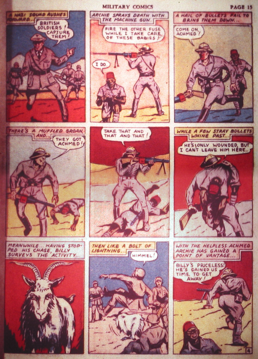 Military Comics #2 (Quality Comics), page 17. Public domain (US).