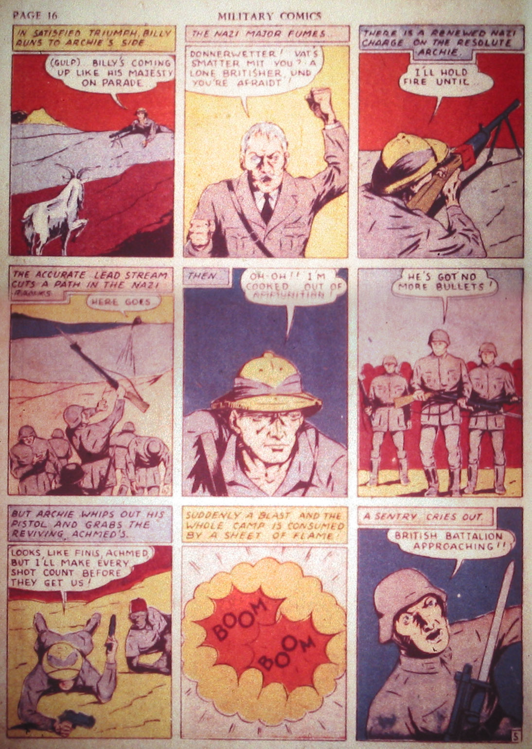 Military Comics #2 (Quality Comics), page 18. Public domain (US).