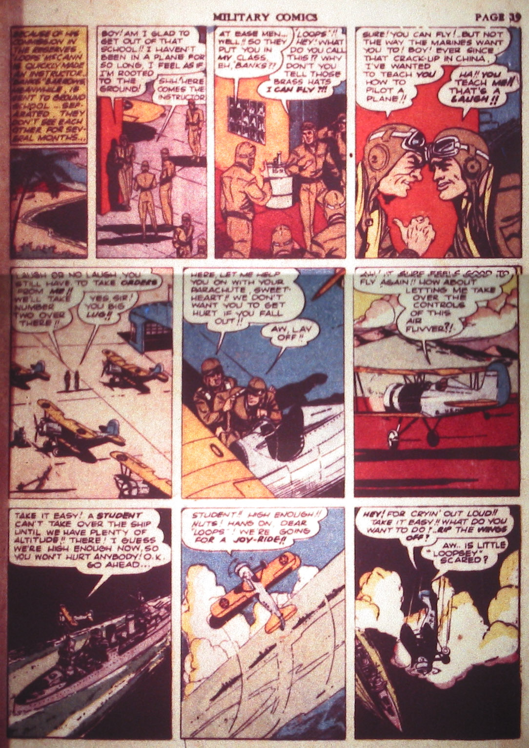Military Comics #2 (Quality Comics), page 21. Public domain (US).