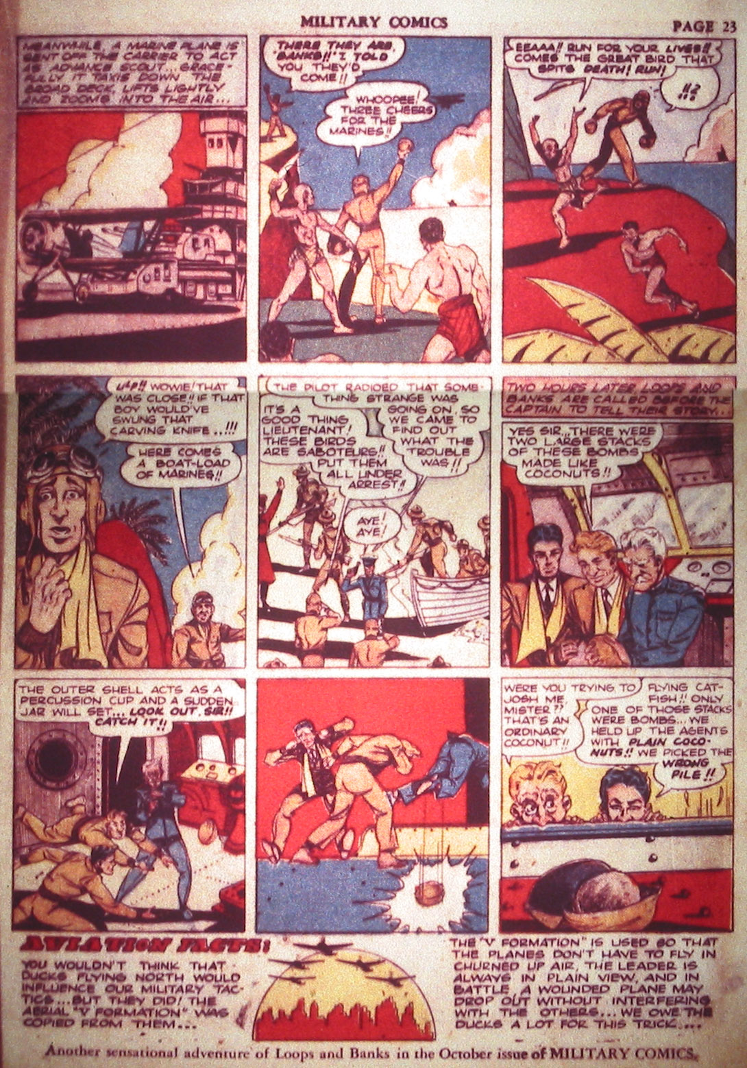 Military Comics #2 (Quality Comics), page 25. Public domain (US).