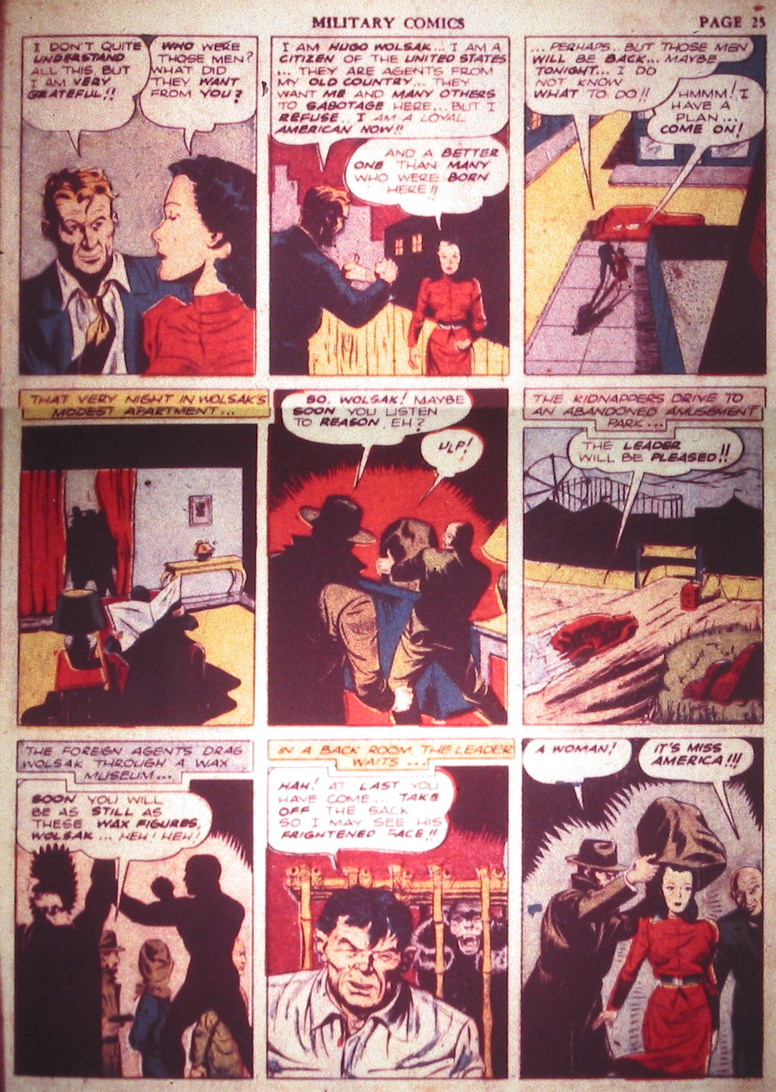 Military Comics #2 (Quality Comics), page 27. Public domain (US).
