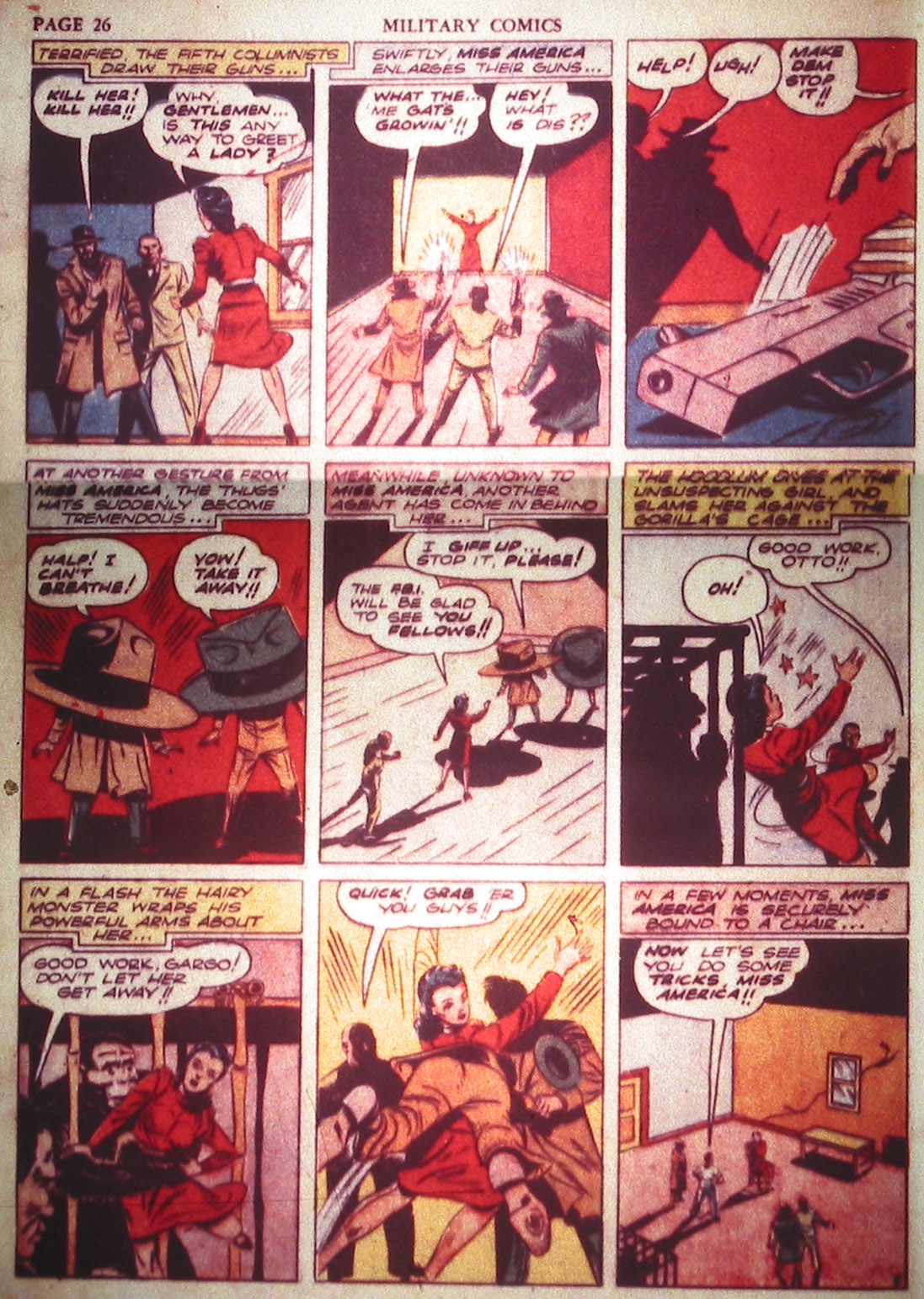 Military Comics #2 (Quality Comics), page 28. Public domain (US).
