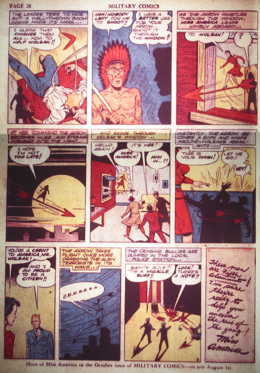 Military Comics #2 (Quality Comics), page 30. Public domain (US).