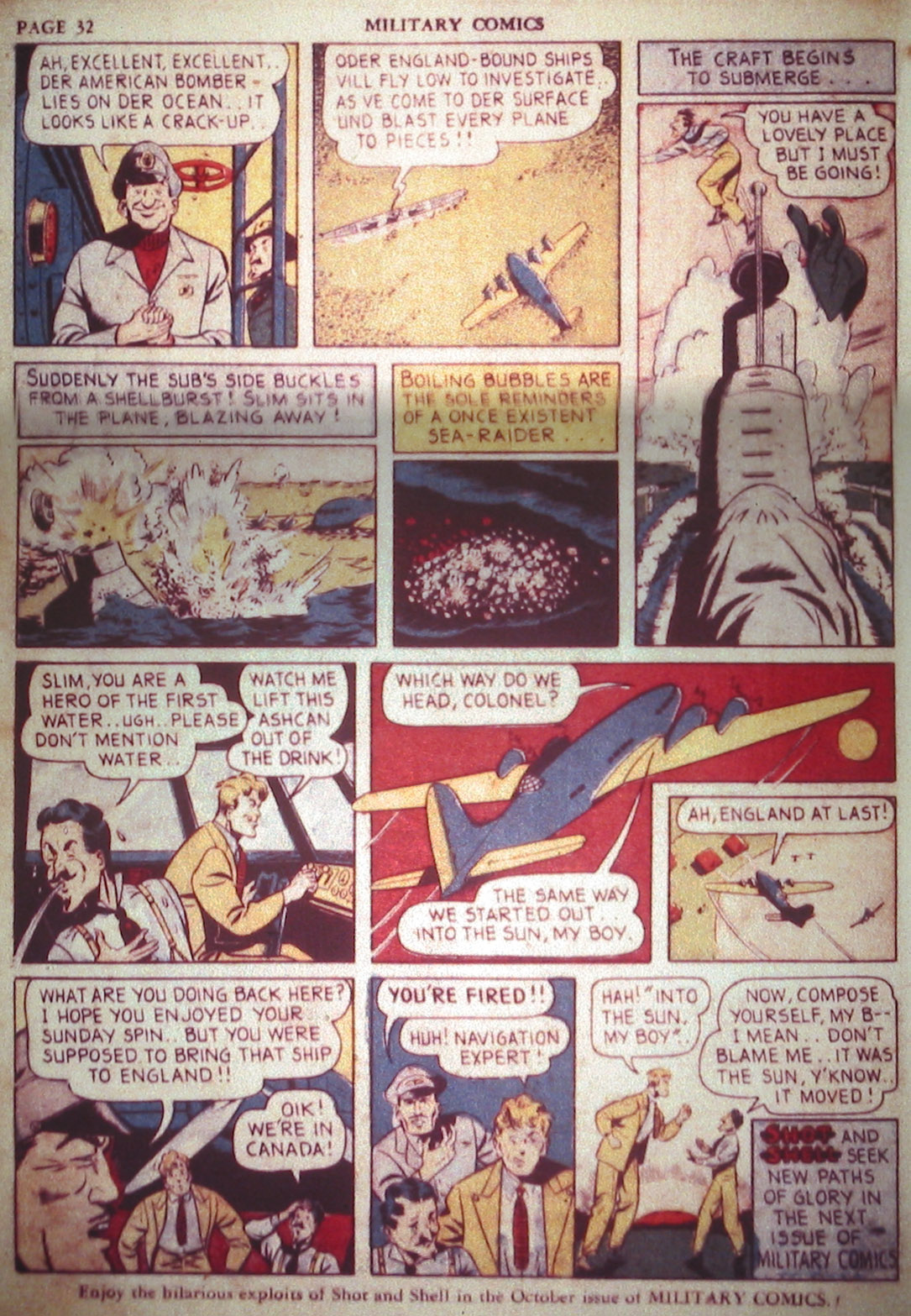 Military Comics #2 (Quality Comics), page 34. Public domain (US).