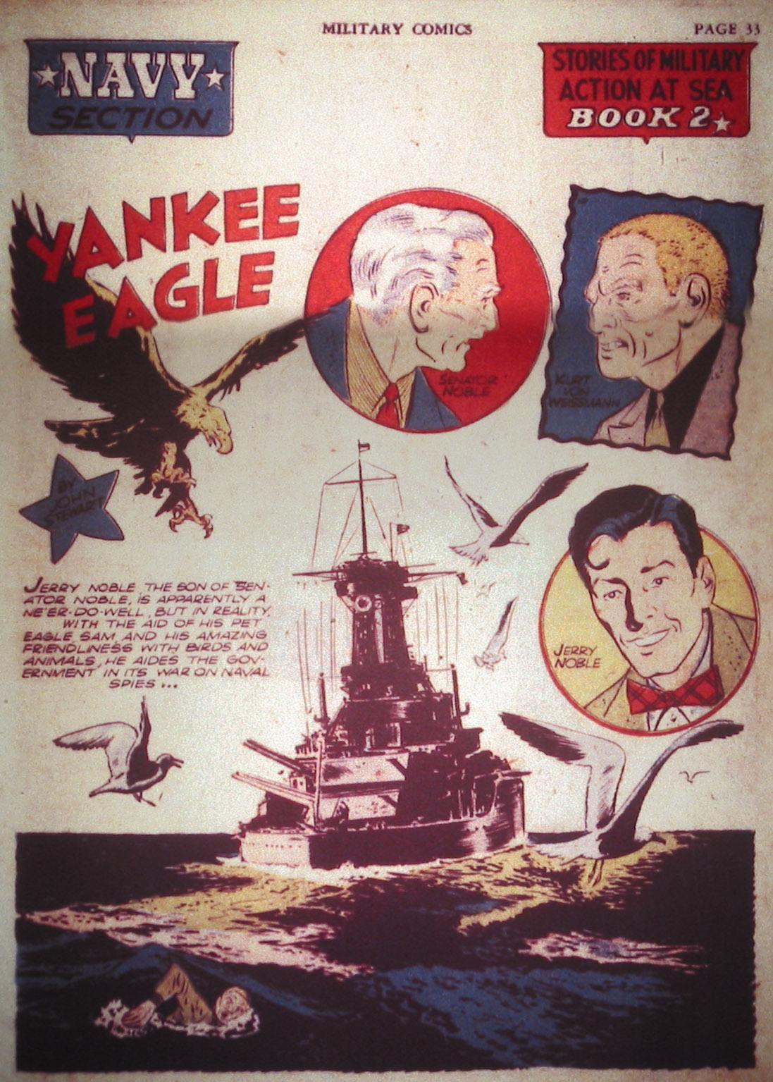 Military Comics #2 (Quality Comics), page 35. Public domain (US).