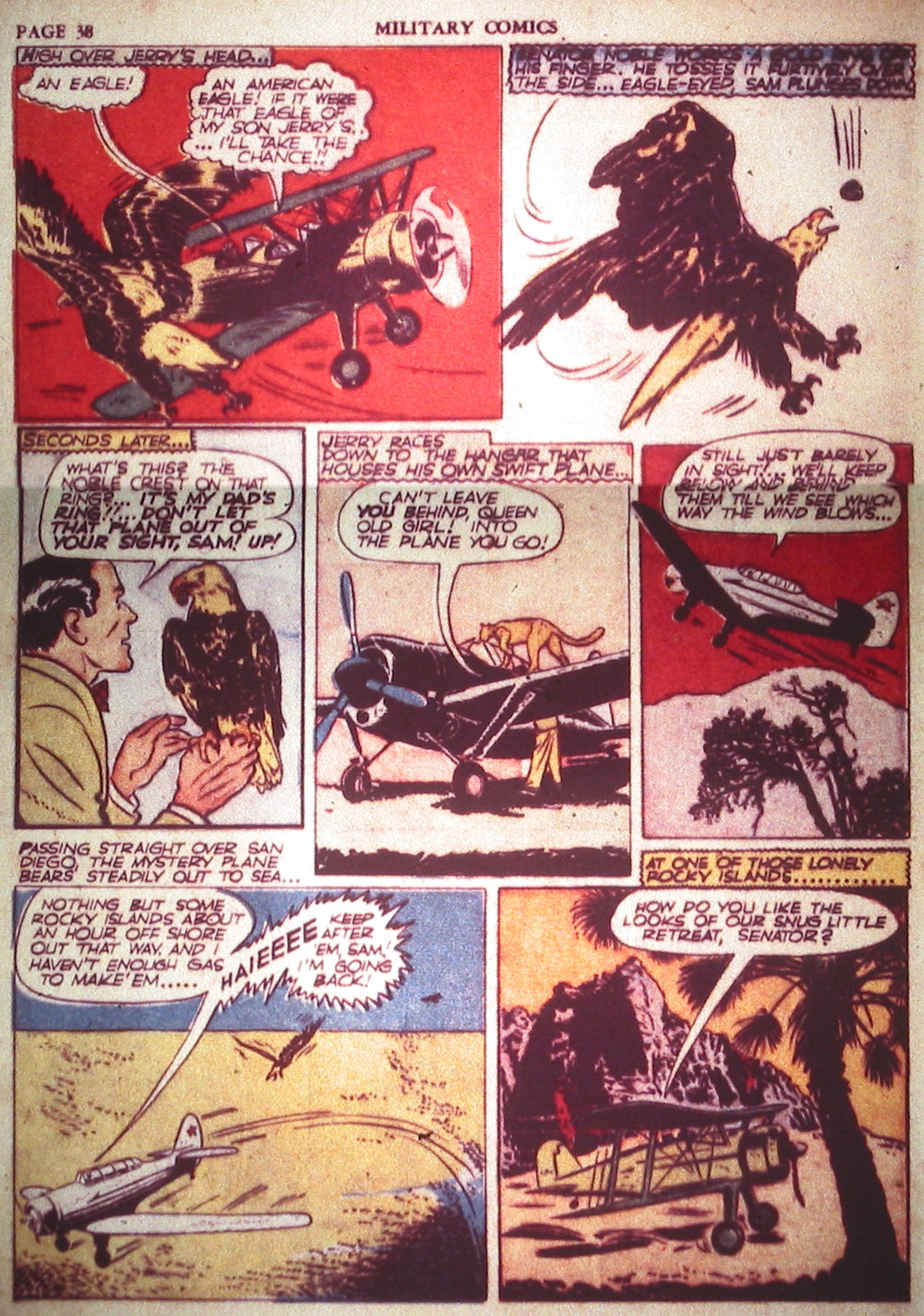 Military Comics #2 (Quality Comics), page 40. Public domain (US).